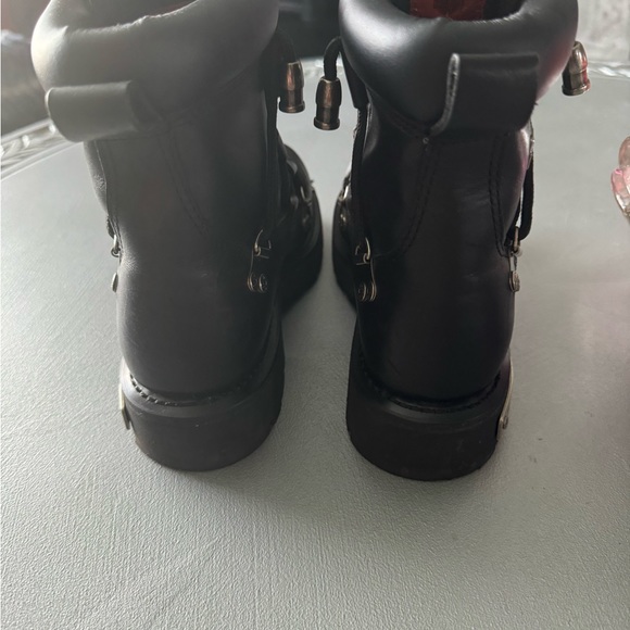 Harley Davidson Motorcycle double zipper Women’s Boots - Picture 10 of 11